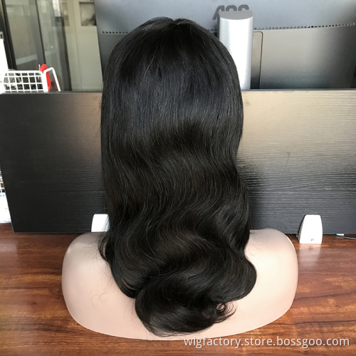 wholesale curly bob wig human hair wig with fringe, fringe wig human hair, 100% natural remy india human hair wig